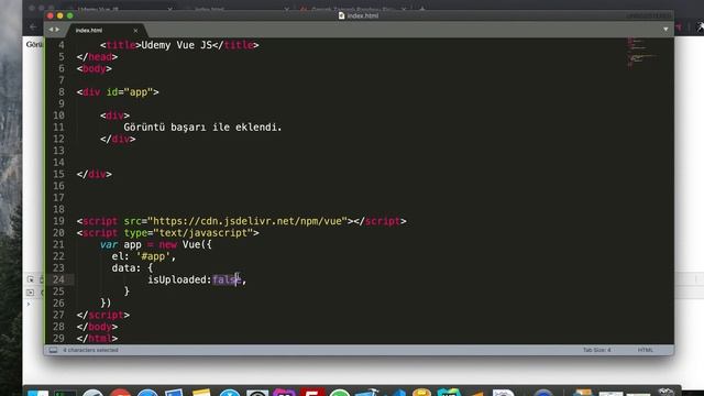 #Vue Js Dersleri - Bölüm #3 смотреть онлайн