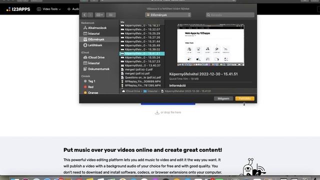 How to add an audio file to video on 123apps.com? смотреть онлайн