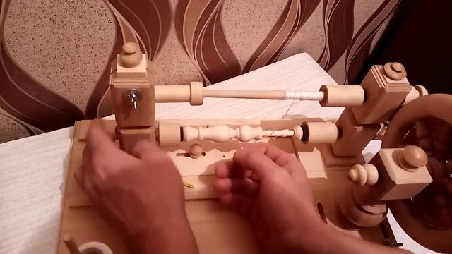 Приспособление для намотки ниток на коклюшки 2 смотреть онлайн