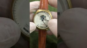 Интересное оформление часов Ракета вечный календарь на механизме 2628 Н