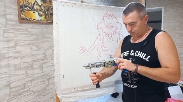 Все о создании тафтингового коврика #тафтинг #tufting