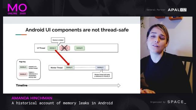 А historical account of memory leaks in Android, Amanda Hinchman смотреть онлайн