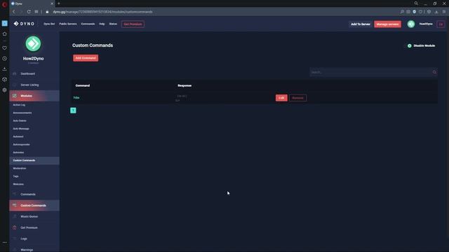 Dyno Bot Tutorials - How to make a DM Custom Command смотреть онлайн