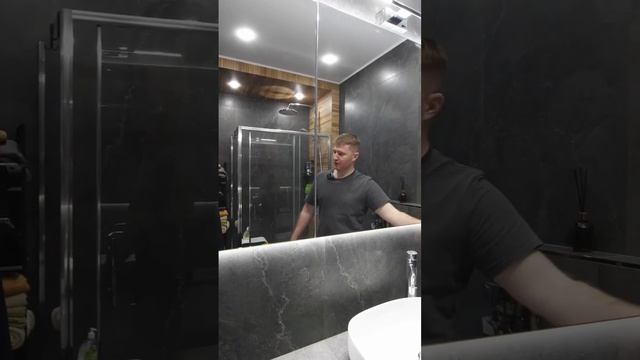 Мебель в ванную комнату, - это нужно видеть!? #interiordesign #design #interior смотреть онлайн