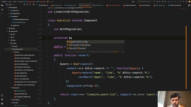 Livewire: Query String Property in URLs смотреть онлайн