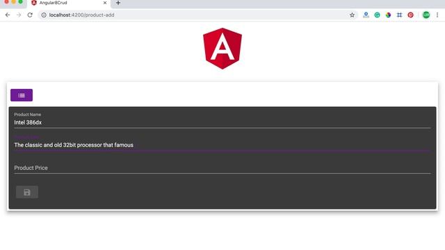 Angular 8 Tutorial: Learn to Build Angular 8 CRUD Web App Demo + Article + Source code смотреть онлайн