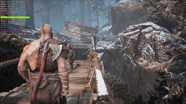 God of War (2018) - CrossOver 21.1 - MacBook Pro 2021 M1 Max 32 GB смотреть онлайн