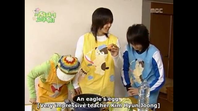 Kim Hyun Joong: история об ингредиентах для супа от  Ким ХенДжуна.