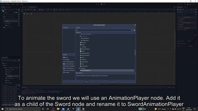 Make a Godot Roguelike Part 2 - Player attack смотреть онлайн