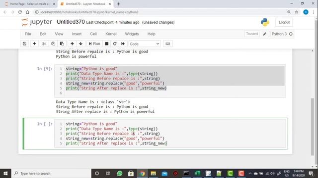 112 Python String Method Replace смотреть онлайн