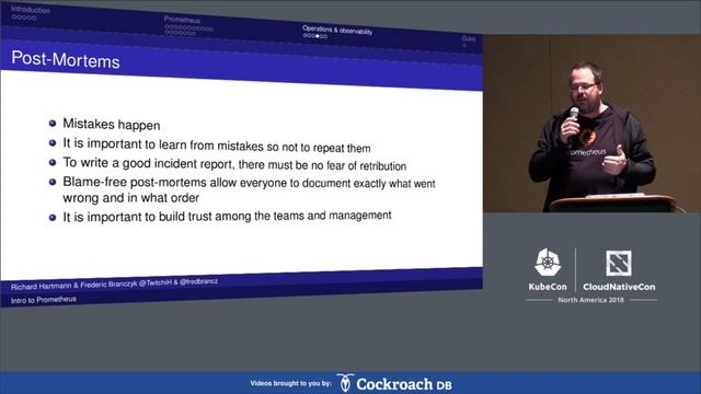 Intro: Prometheus – Richard "RichiH" Hartmann, SpaceNet & Frederic Branczyk, CoreOS смотреть онлайн
