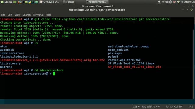 how to install idevicerestore in ubuntu or linux mint or kali linux смотреть онлайн
