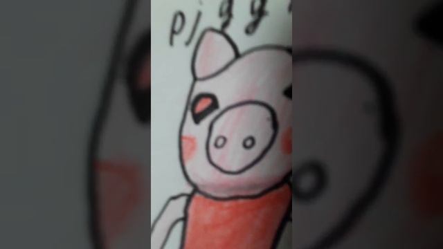 Рисунок Пигги? (Роблокс) смотреть онлайн