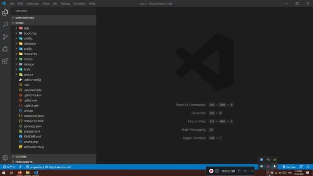 4- View our Laravel Project by creating virtual host or by using in built php artisan serve смотреть онлайн