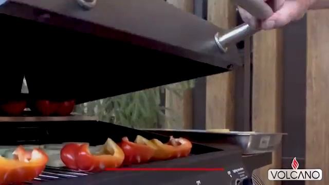 Газовый гриль Volcano "Trio Plus" с боковой конфоркой. Готовим с удовольствием! смотреть онлайн