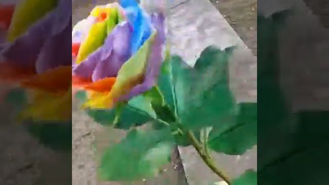 Роза из полимерной глины. Ручная работа. Polymer Clay