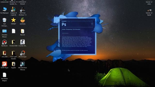 Photoshop CS6 & Photoshop CS4 PSD Çalıştırma. смотреть онлайн