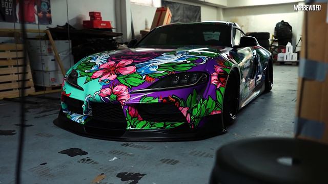 Enjoy Fahrzeugfolierung | Folierung vom Supra Dragon! смотреть онлайн