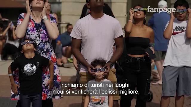 Eclissi di Sole l’8 aprile: perché negli USA si raccomandano scorte di cibo e benzina e scuole chiu смотреть онлайн