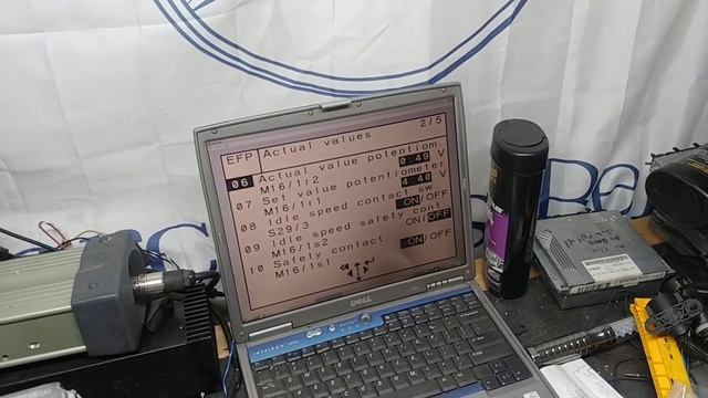 Manny's Mercedes E420 Throttle Body Bench Test