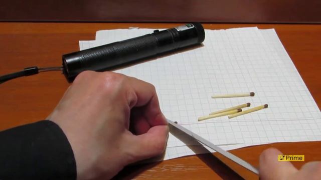 Фокус с лазерной указкой, как поджечь бумагу смотреть онлайн