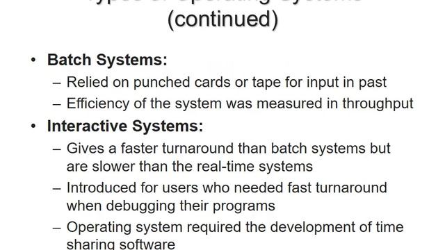 Chapter 1: Introducing Operating Systems смотреть онлайн