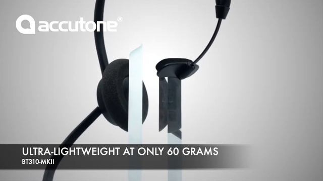 (BT310-MKII) Accutone's Bluetooth Wireless Headset For Business
