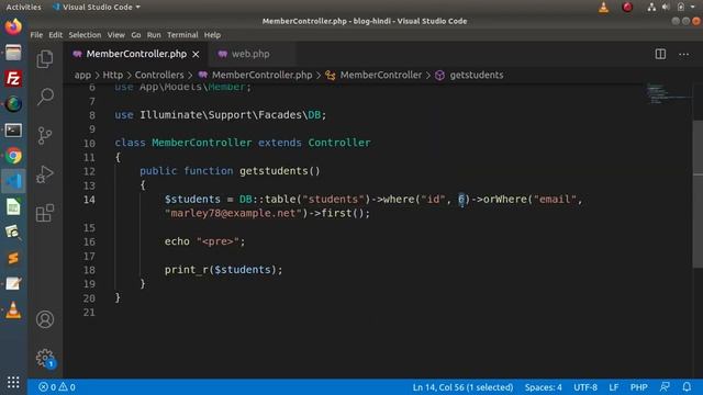 Learn Laravel 8 Tutorials in Hindi - #36 - Query Builder - SELECT With AND, OR, Between & IN смотреть онлайн
