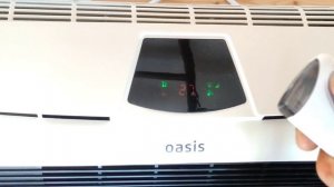 Настенный тепловентилятор Oasis NTD-20 Wall fan heater