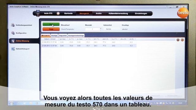 How to testo 570 - Exploitation avec logiciel PC EasyKool (8/8) смотреть онлайн