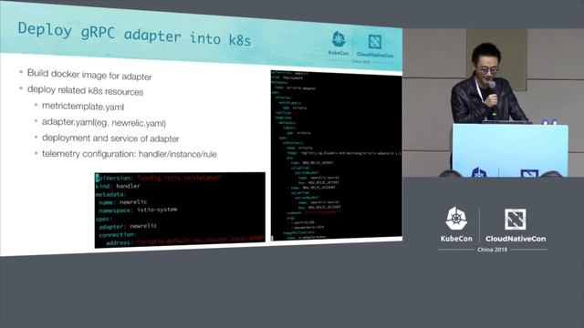 Extending Istio - Develop a New Mixer Adapter for Your Monitoring - Wen Tao Zhang & Yang Yang смотреть онлайн