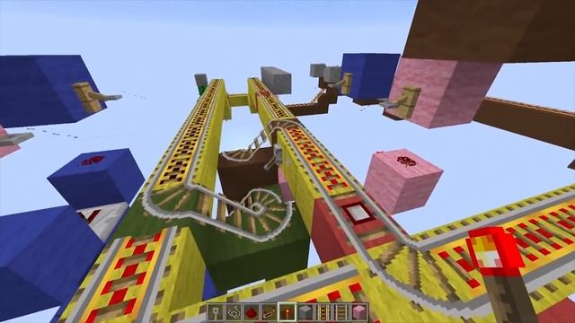 Minecraft Train Station With Minecart Chest - Redstone Tutorial