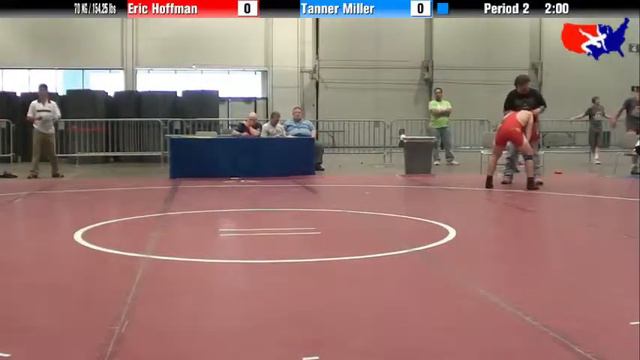 Eric Hoffman vs. Tanner Miller at 2013 Junior Nationals - FILA - FS смотреть онлайн