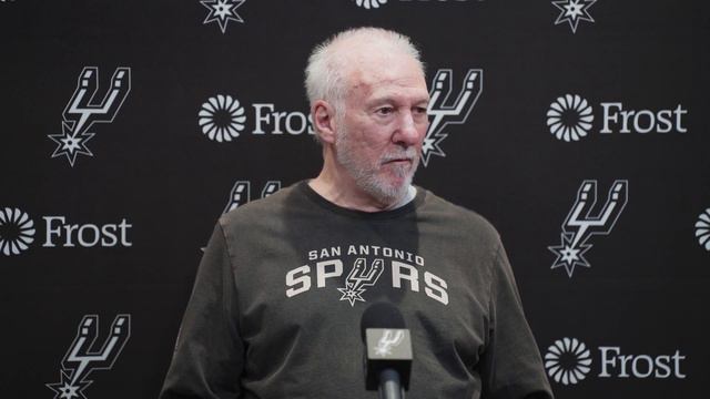 Coach Pop Previews Spurs vs Jazz | 2.25.2024 смотреть онлайн