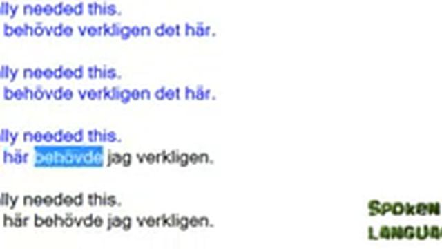 Learn Swedish quickly and easily lesson 07 смотреть онлайн