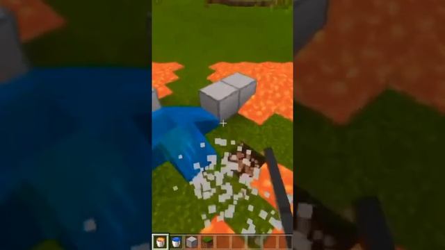 Water X Lava! @minecraft #minecraft#shorts смотреть онлайн