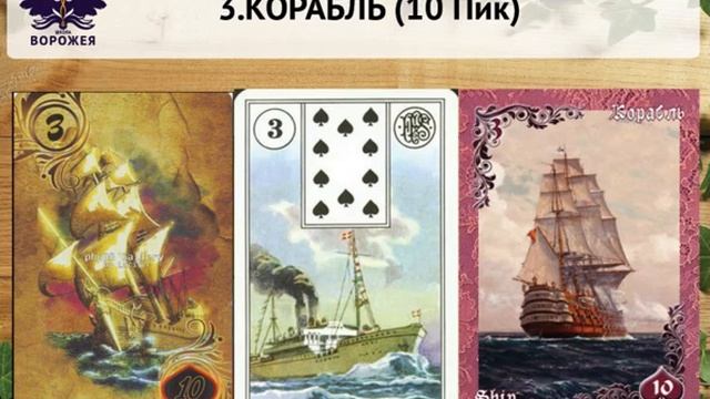 Открытый урок 3, карты Ленорман КОРАБЛЬ. школа Ворожея смотреть онлайн