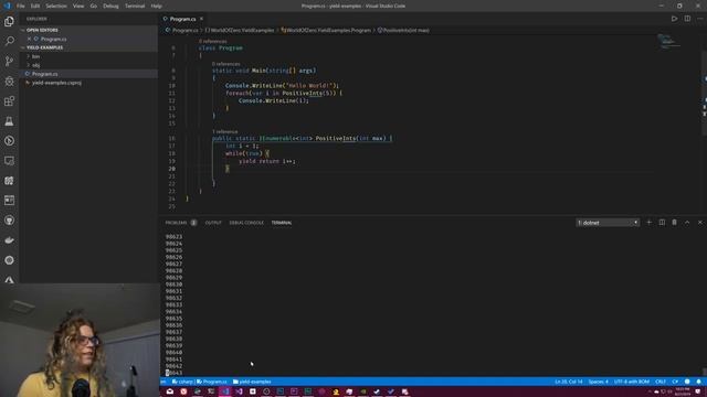 Using C#'s Yield Keyword смотреть онлайн