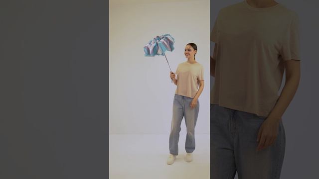 UFLR0024-9 Зонт жен. Fabretti, облегченный автомат, 3 сложения, эпонж