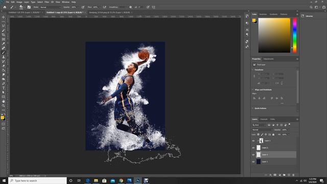 Sports Wallpaper Photoshop Tutorial (New @Photoshop  Tutorial