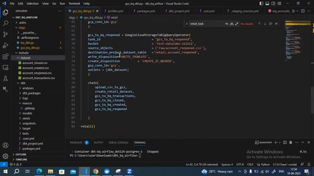 GCP Data Engineer | End-to-End Data pipeline using airflow, BigQuery, and dbt (data build tool) смотреть онлайн