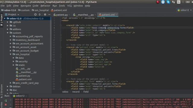 How To Inherit And Add Field to Existing Views In Odoo12 смотреть онлайн