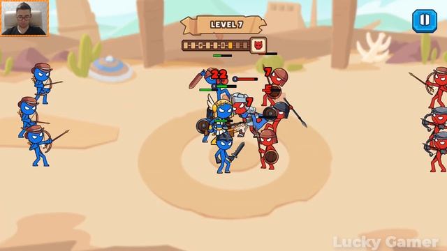 Merge Stick Era - All Levels 1-10 Funny Mobile Game - Gameplay on Android Part 01 смотреть онлайн