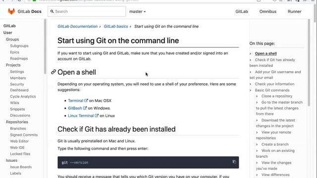 Review and critque of "Start using Git on the command line" docs page смотреть онлайн