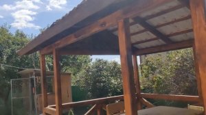 Беседка 3 на 3 из дерева за 1 день!