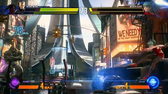 Requested MARVEL VS. CAPCOM: INFINITE Iron Man and Strider Hiryu Arcade Gameplay смотреть онлайн