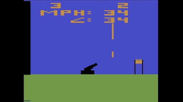 Human Cannonball (Atari 2600 Game) - Level 5 Longplay смотреть онлайн