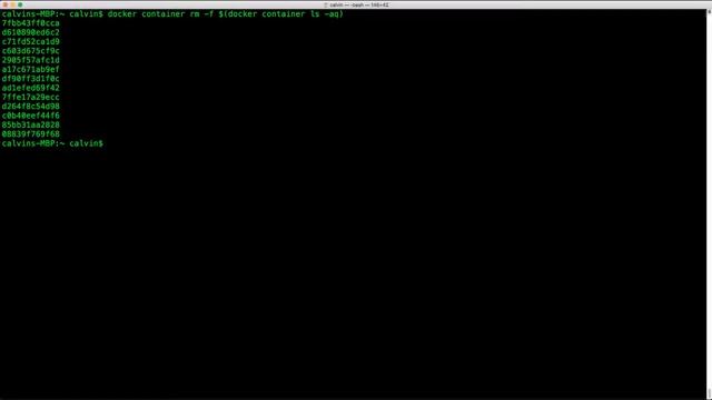 Docker Quick Tip: Removing All Containers or Images with one command смотреть онлайн