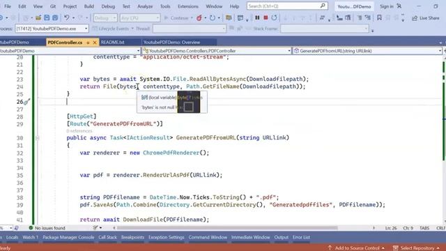 How to generate PDF Report in ASP .NET Core 6.0 Web API смотреть онлайн