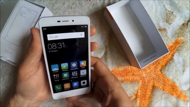Xiaomi RedMi 4A 32Gb Распаковка & Обзор смотреть онлайн